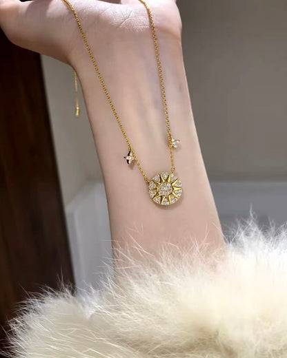 COLLIER ÉTOILE À HUIT BRANCHES