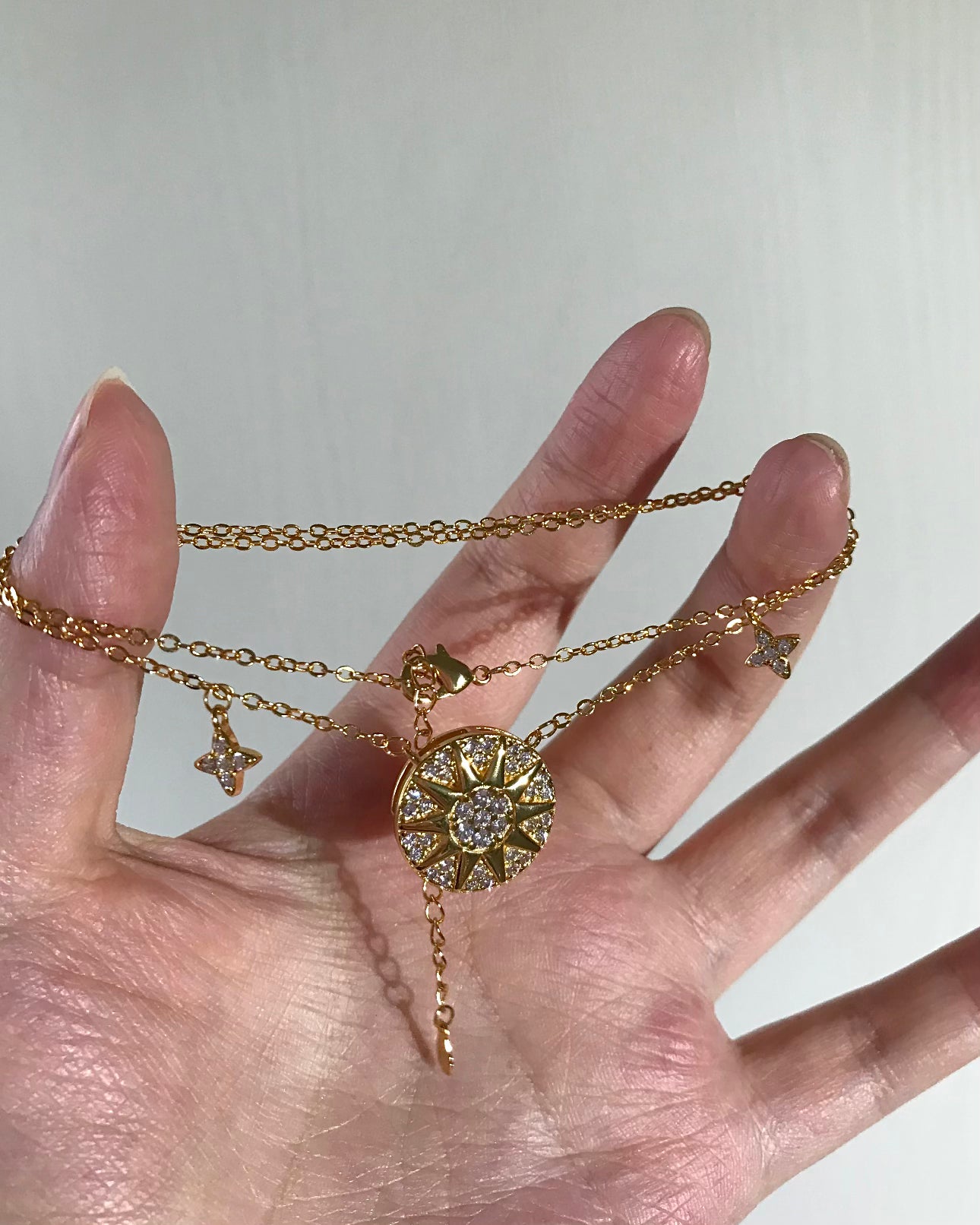 COLLIER ÉTOILE À HUIT BRANCHES