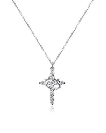CROWN CROSS NECKLACE