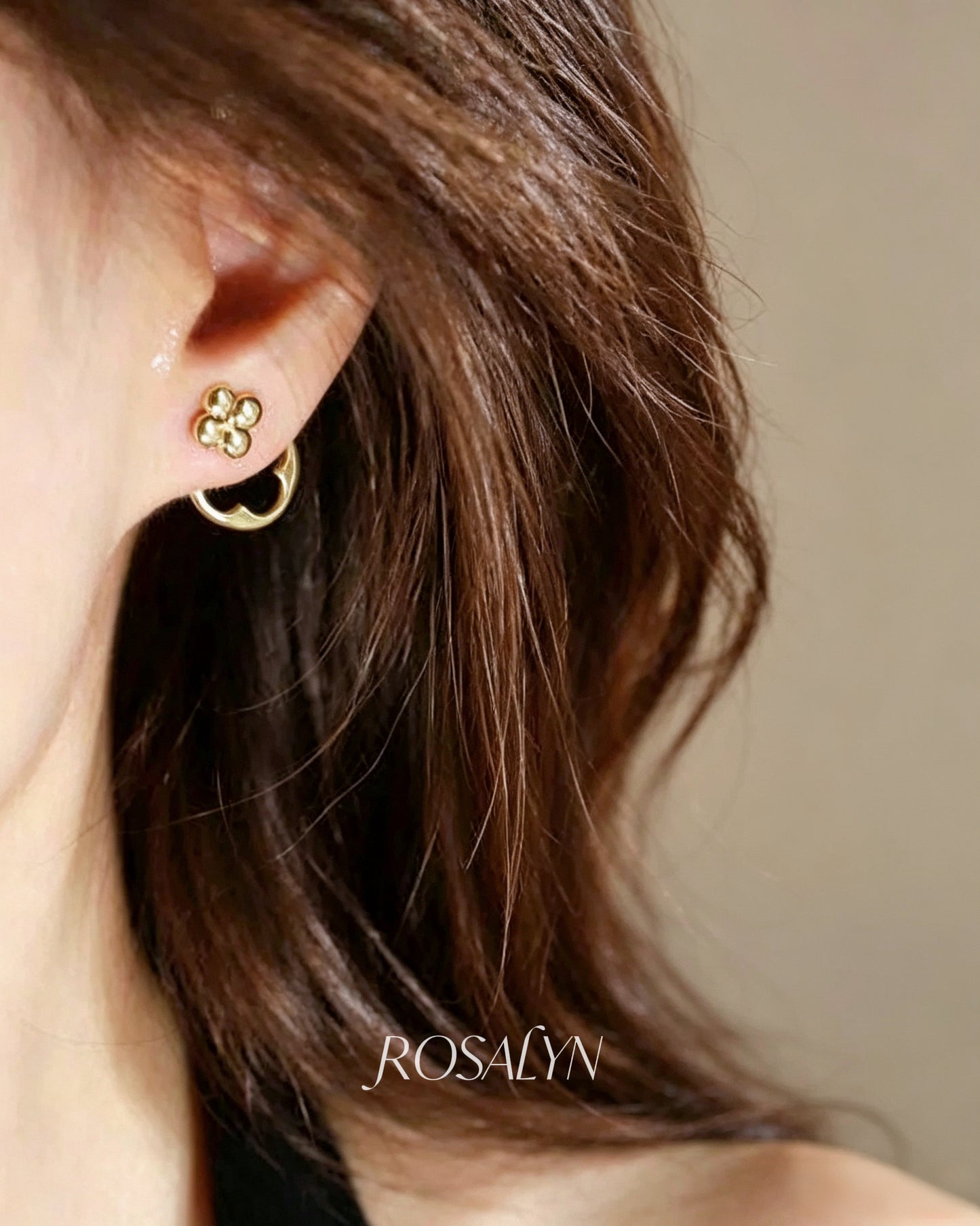 LULU ASYMMETRIC EARRINGS