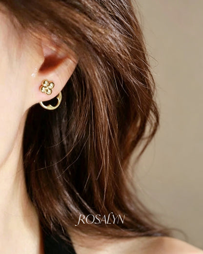 LULU ASYMMETRIC EARRINGS