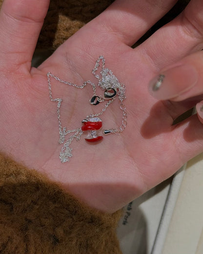 COLLIER DE NOYAUX DE POMME