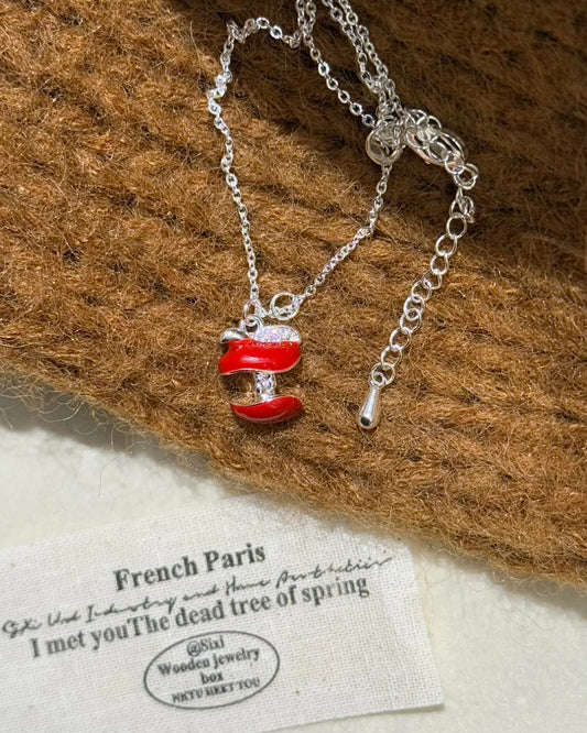 APPLE KERNEL NECKLACE
