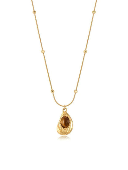 TIGER EYE STONE NECKLACE