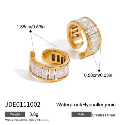 ELEGANT STACKED EARRINGS