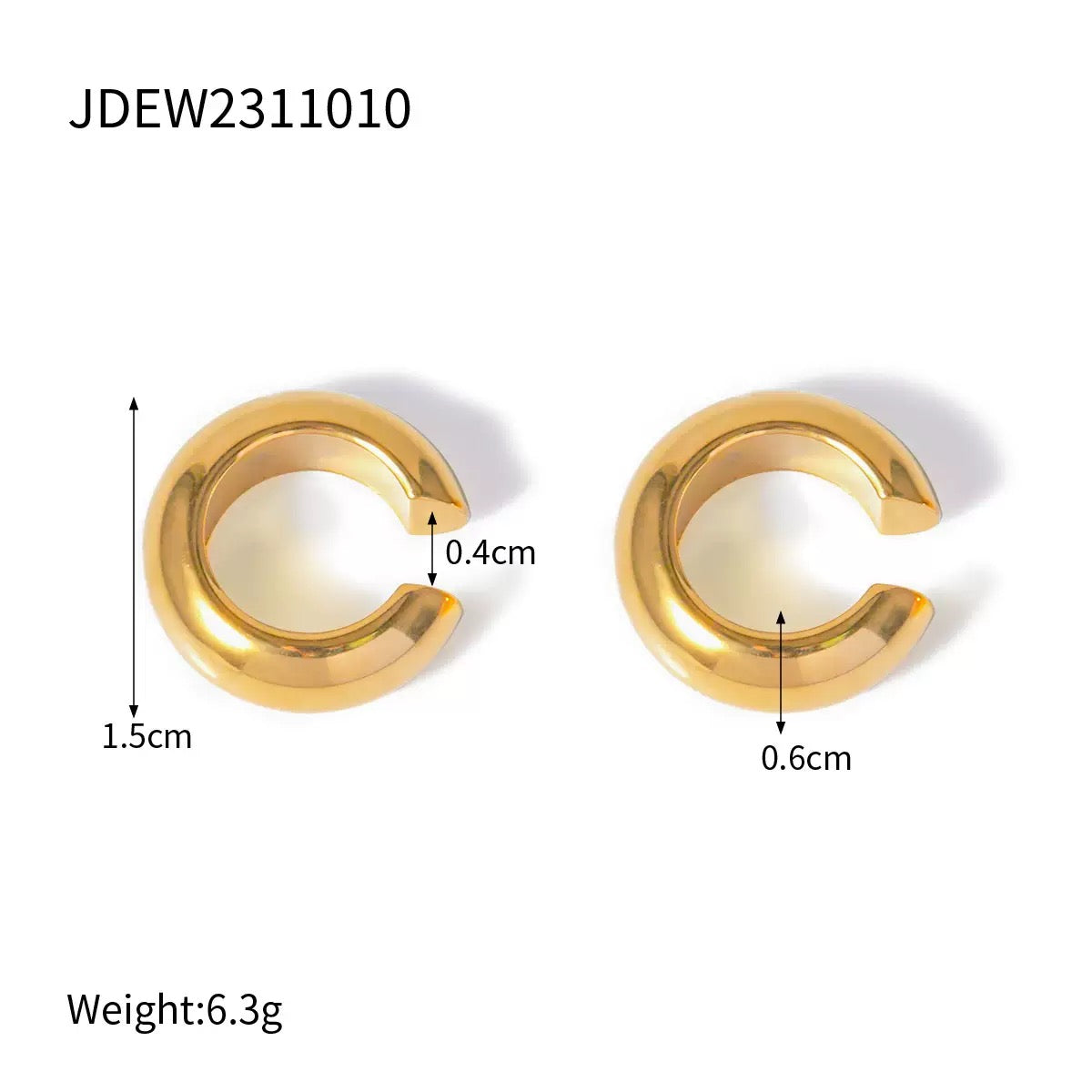 ELEGANT STACKED EARRINGS