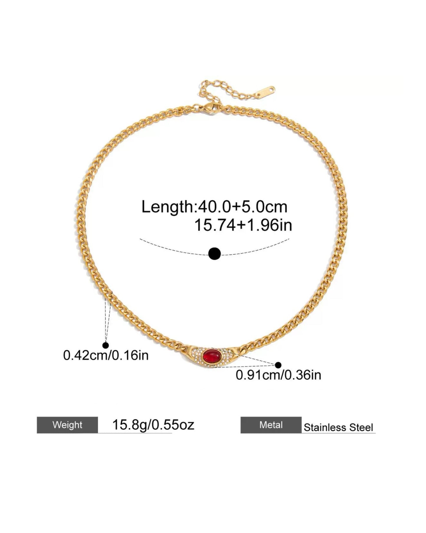 FORBIDDEN LOVE NECKLACE
