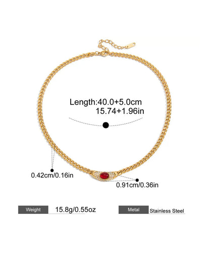 FORBIDDEN LOVE NECKLACE