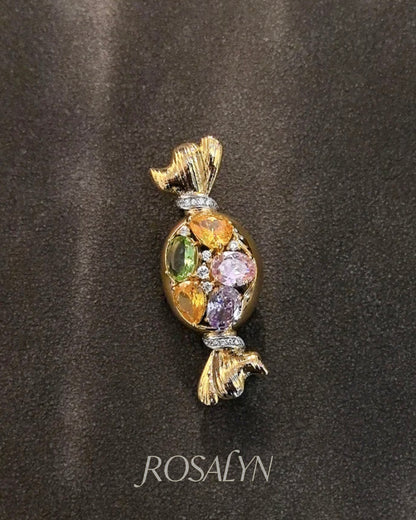CANDY BROOCH