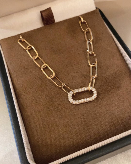 CHAIN NECKLACE AND BRACELET