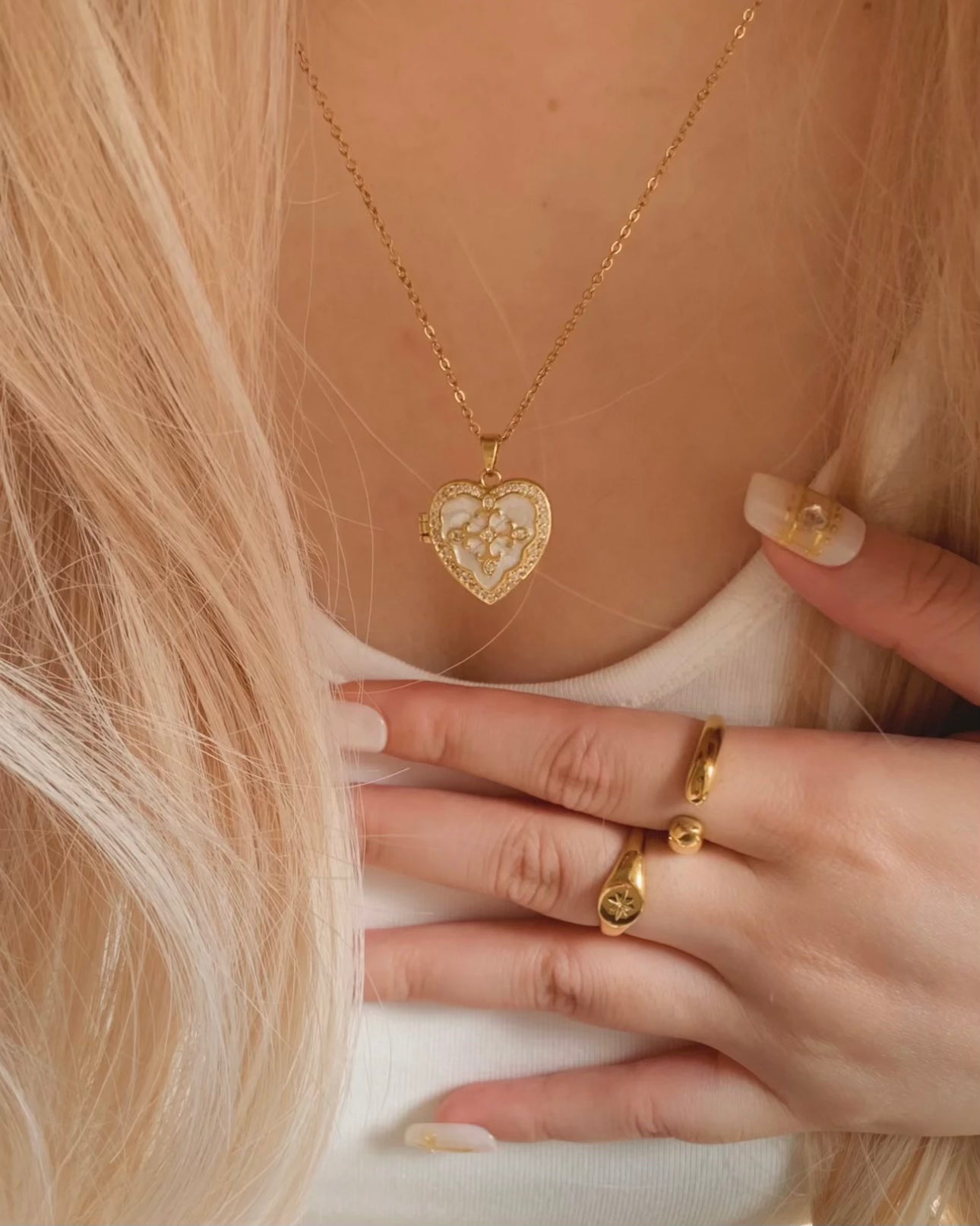 COLLIER CŒUR DE FILLE