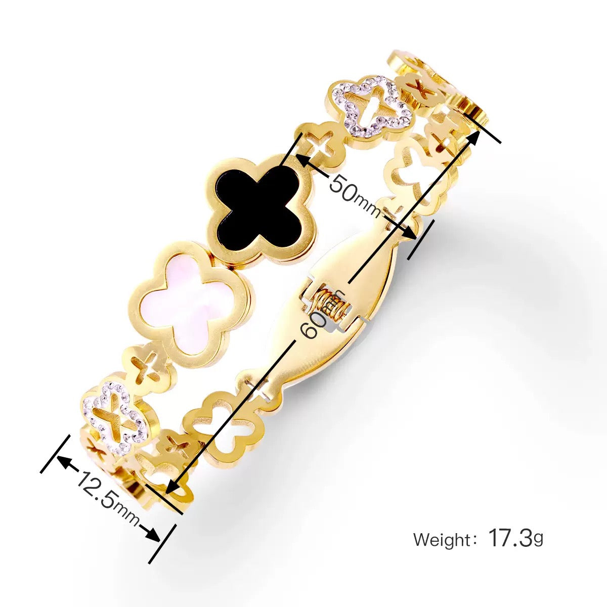 FOUR-LEAF CLOVER BRACELET