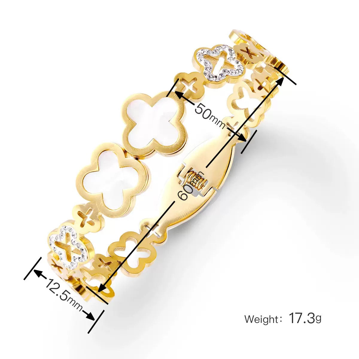 FOUR-LEAF CLOVER BRACELET