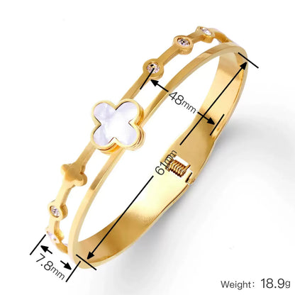 FOUR-LEAF CLOVER BRACELET