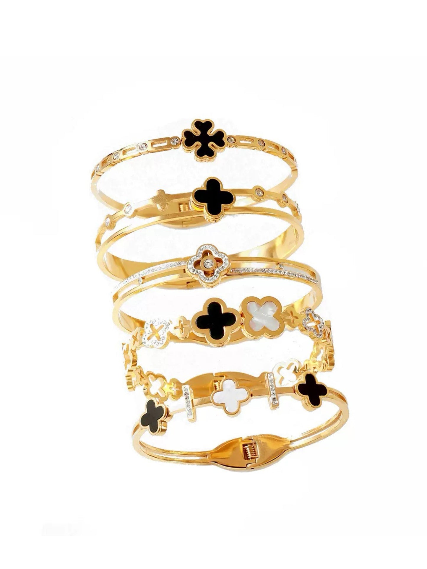 FOUR-LEAF CLOVER BRACELET