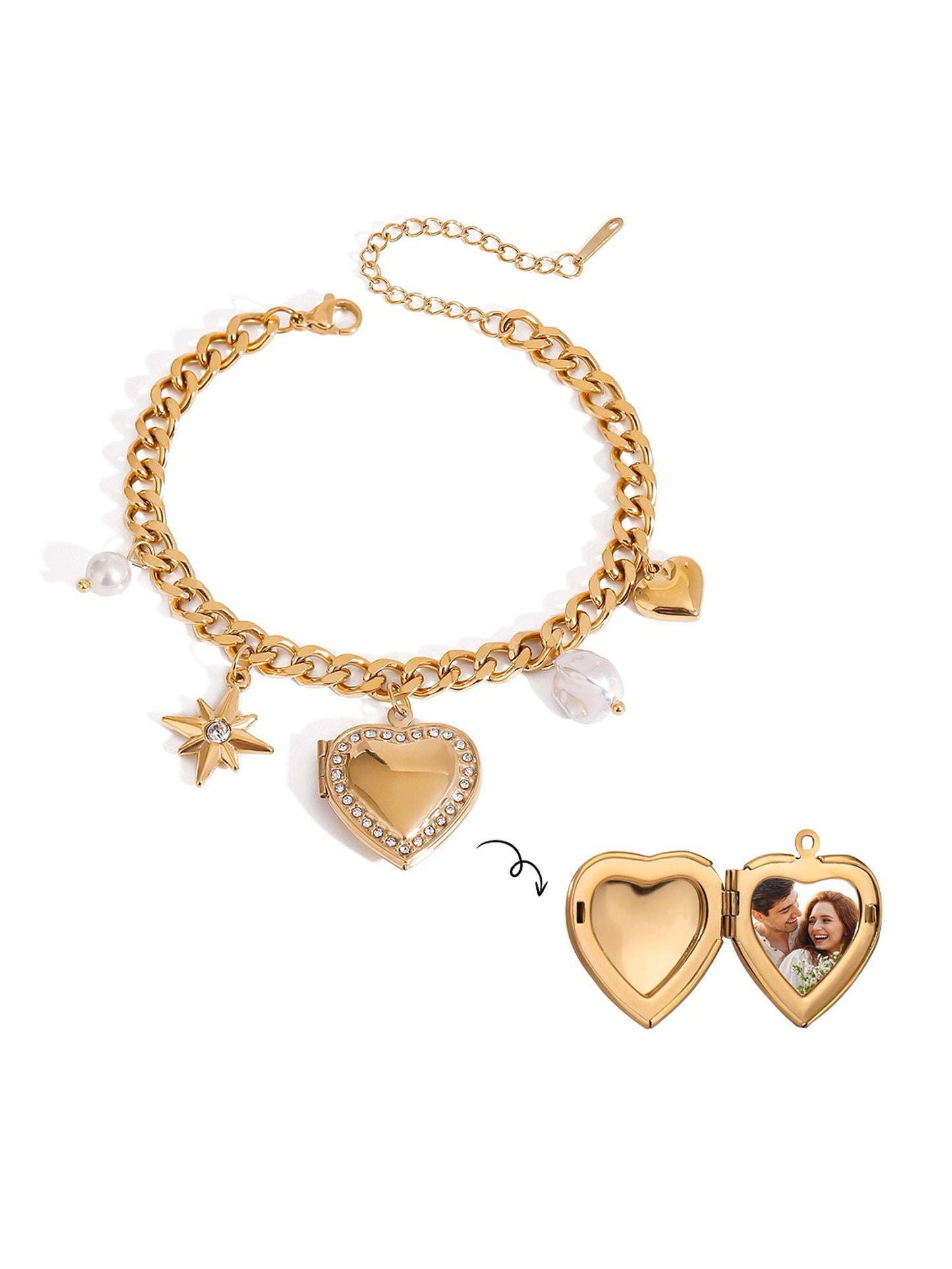 RECORD THE HEARTFELT BRACELET