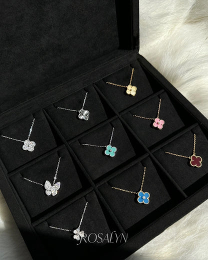 CHRISTMAS LIMITED EDITION  FOUR-LEAF CLOVER NECKLACE