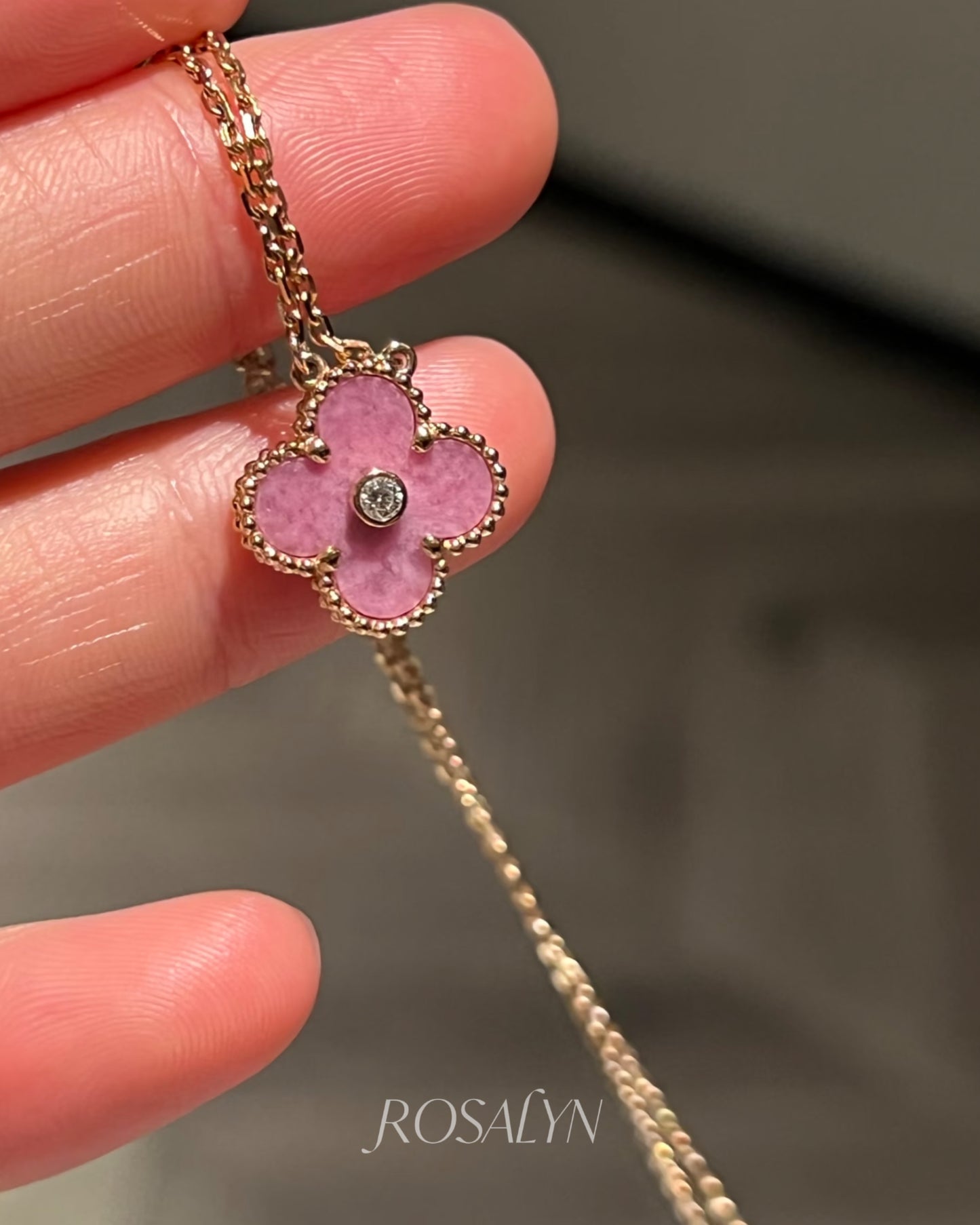 CHRISTMAS LIMITED EDITION  FOUR-LEAF CLOVER NECKLACE