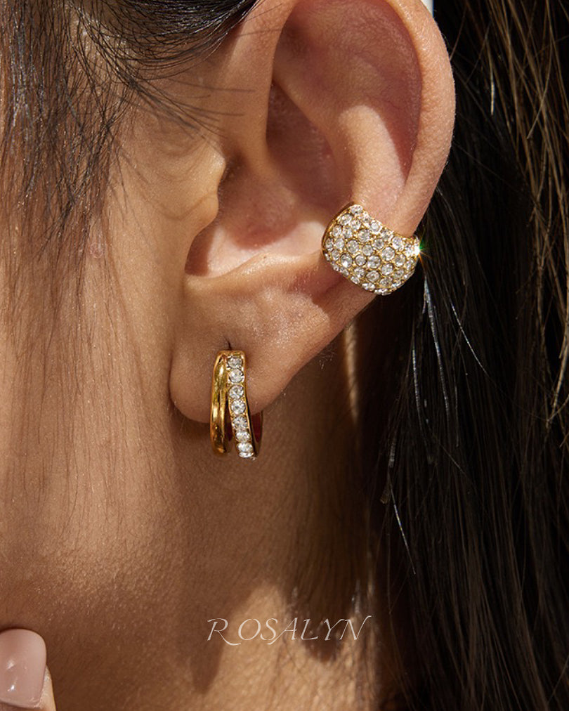 SPICY GIRL'S SPARKLING EARBONE CLAMP