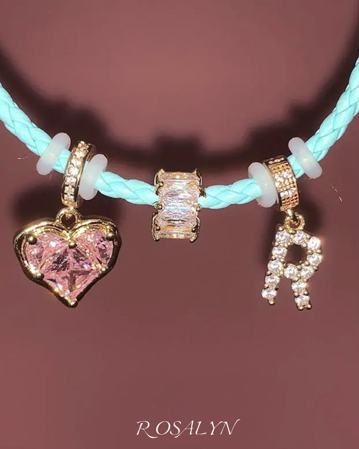 MACAROON LEATHER STRAP BRACELET