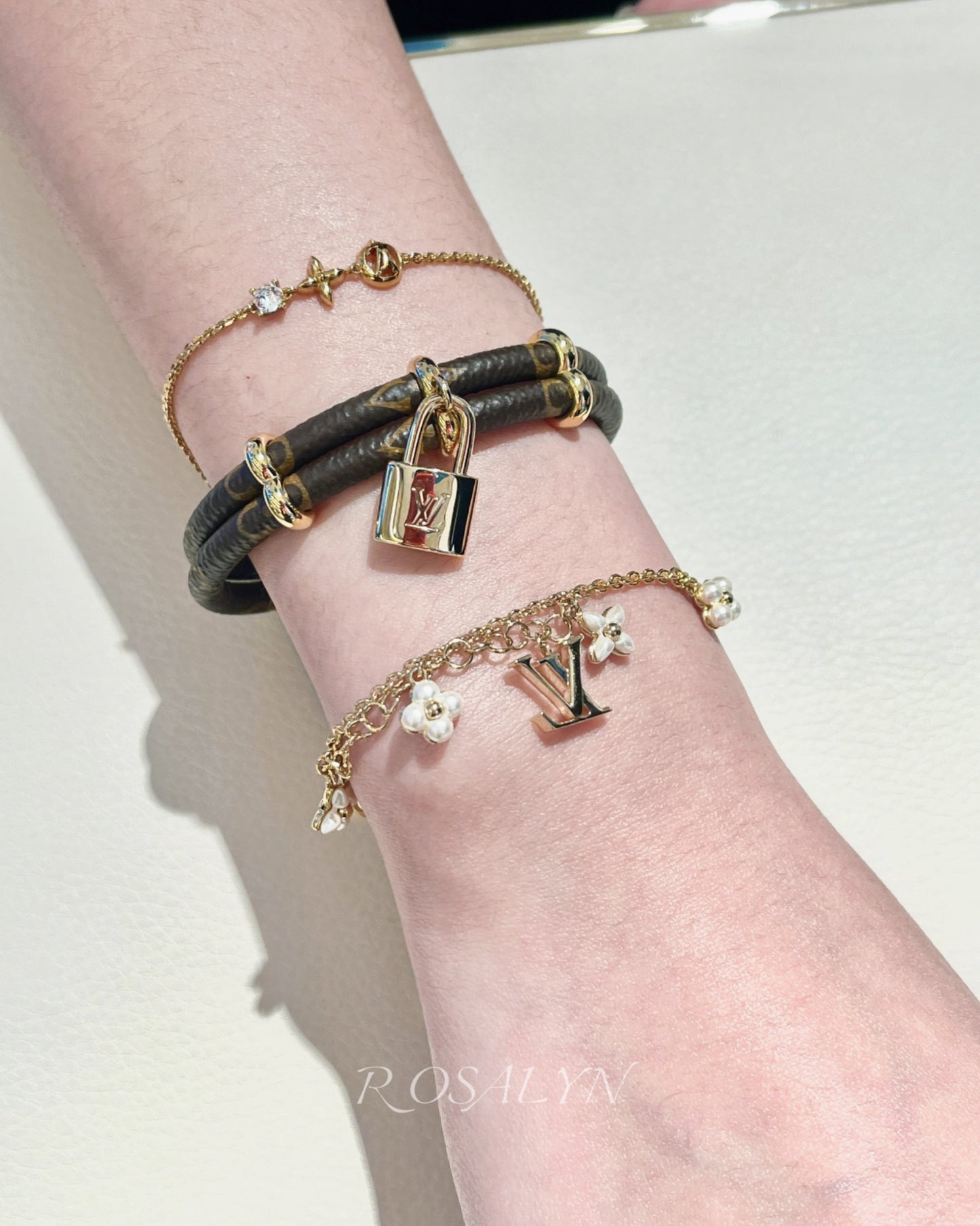 LU FLUTTERING LITTLE FLOWER BRACELET