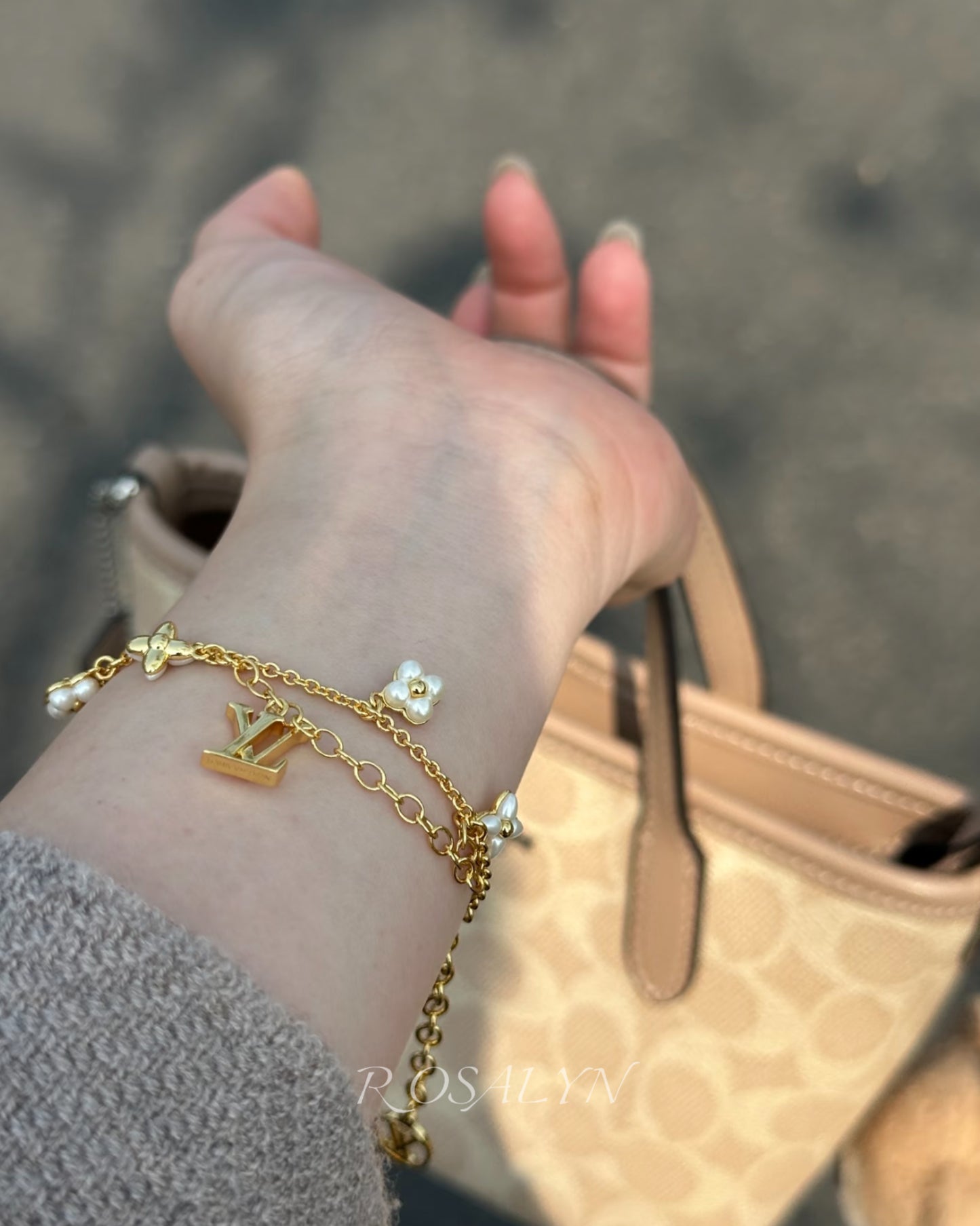 LU FLUTTERING LITTLE FLOWER BRACELET