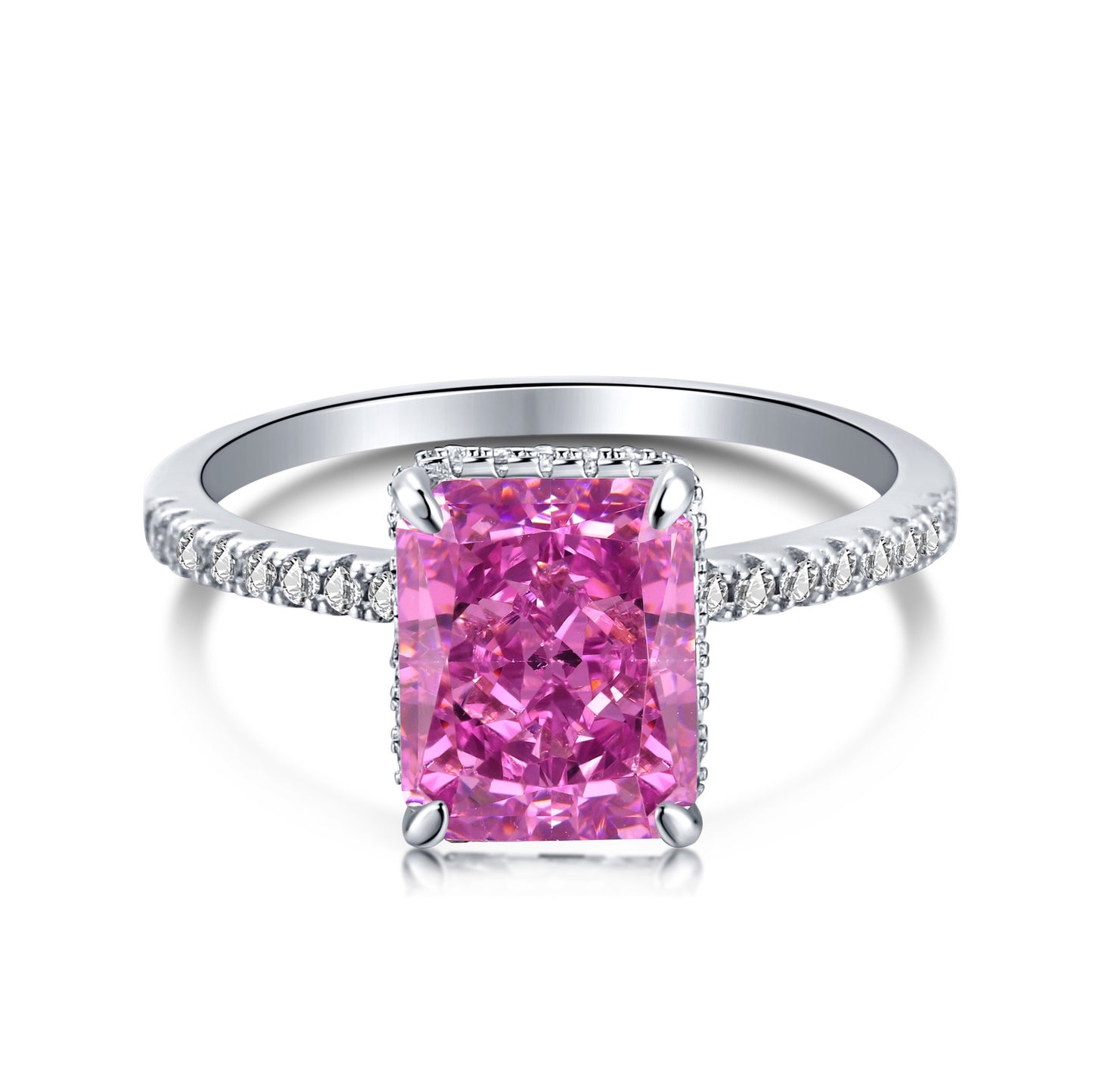COLORED ZIRCONIA RING