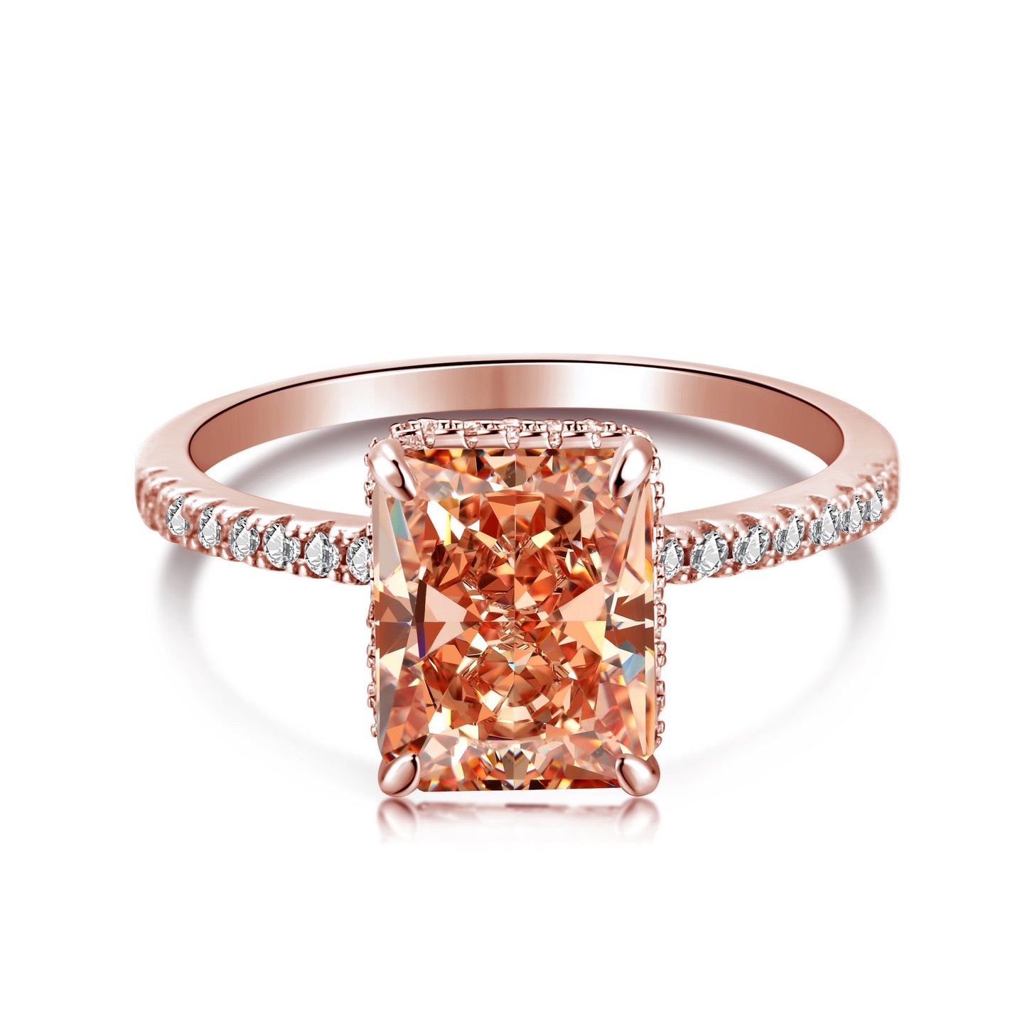COLORED ZIRCONIA RING