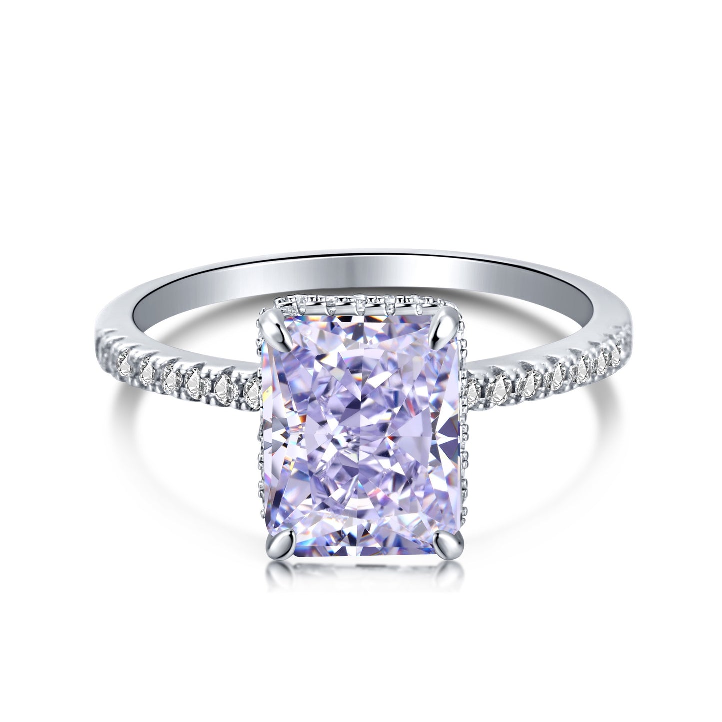 COLORED ZIRCONIA RING