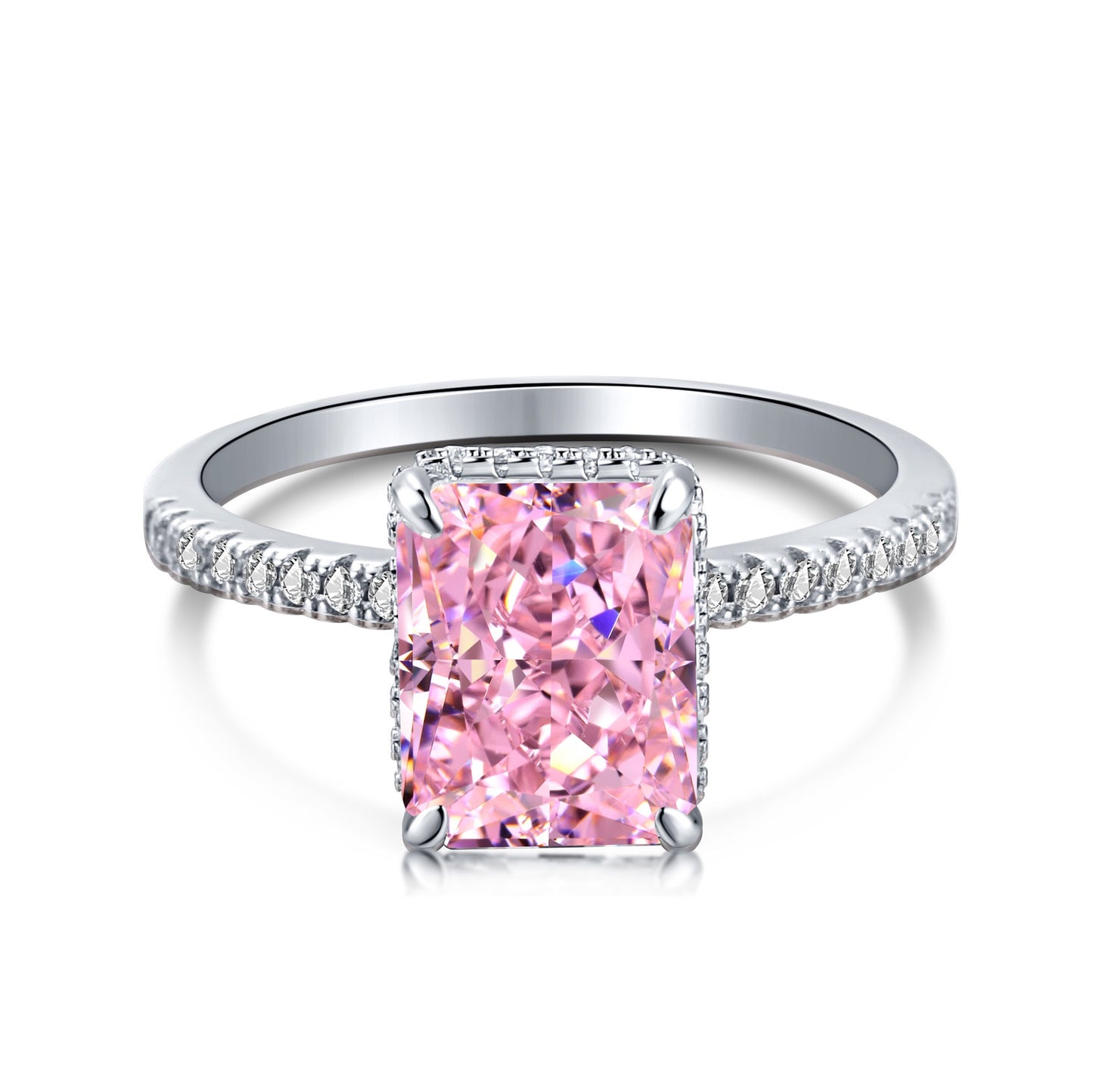 COLORED ZIRCONIA RING