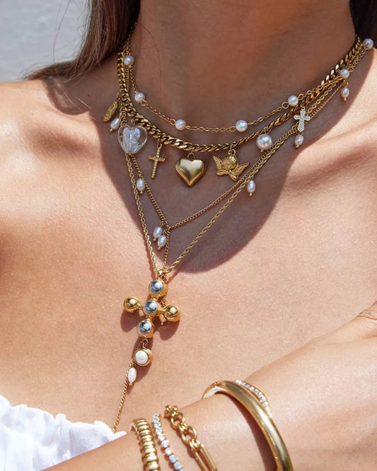 SACRED CROSS NECKLACE