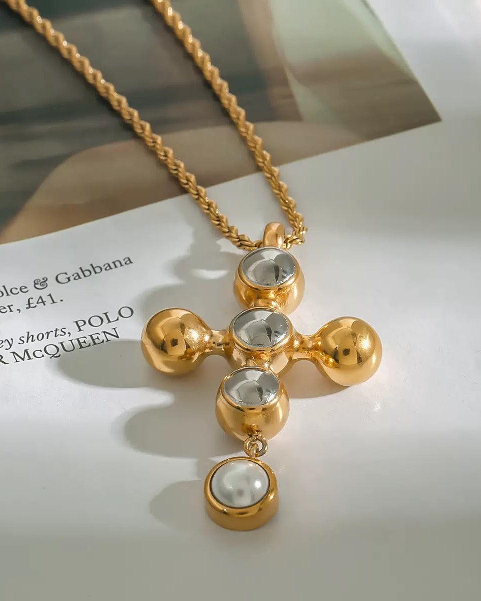 SACRED CROSS NECKLACE
