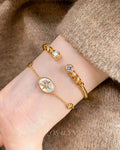 STARLIT SHELL BRACELET
