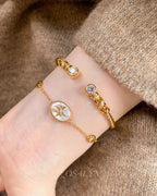 STARLIT SHELL BRACELET