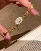 STARLIT SHELL BRACELET