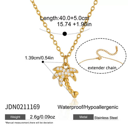 SUNNY PALM NECKLACE