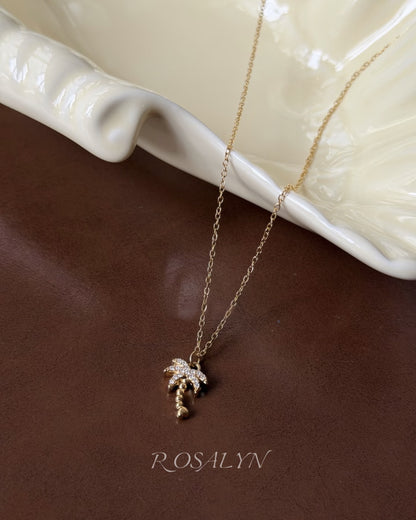 SUNNY PALM NECKLACE