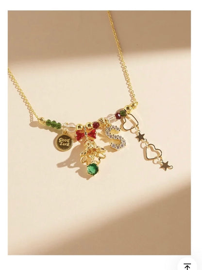 MERRY CHRISTMAS NECKLACE