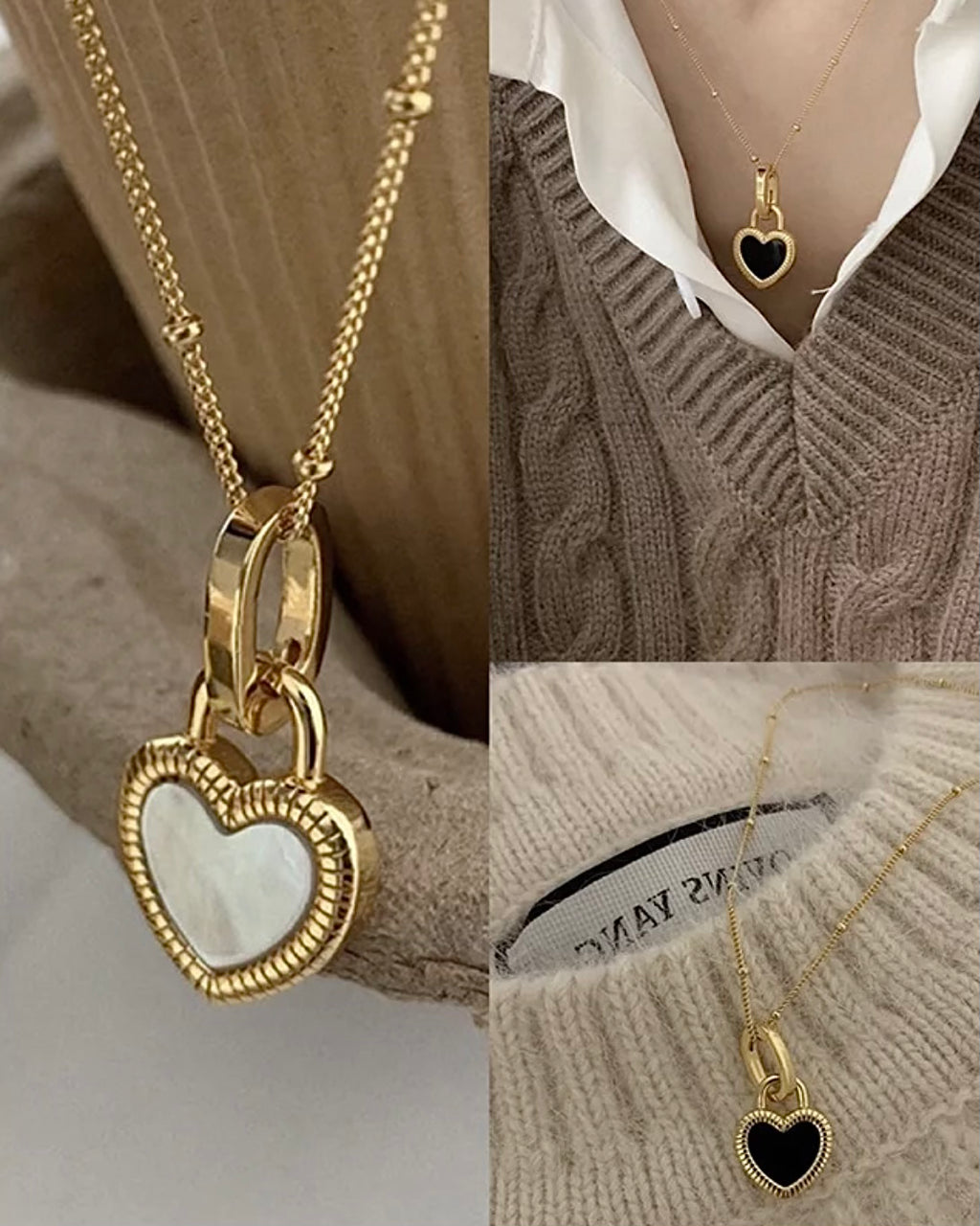 COLLIER DE NOËL DOUBLE FACE