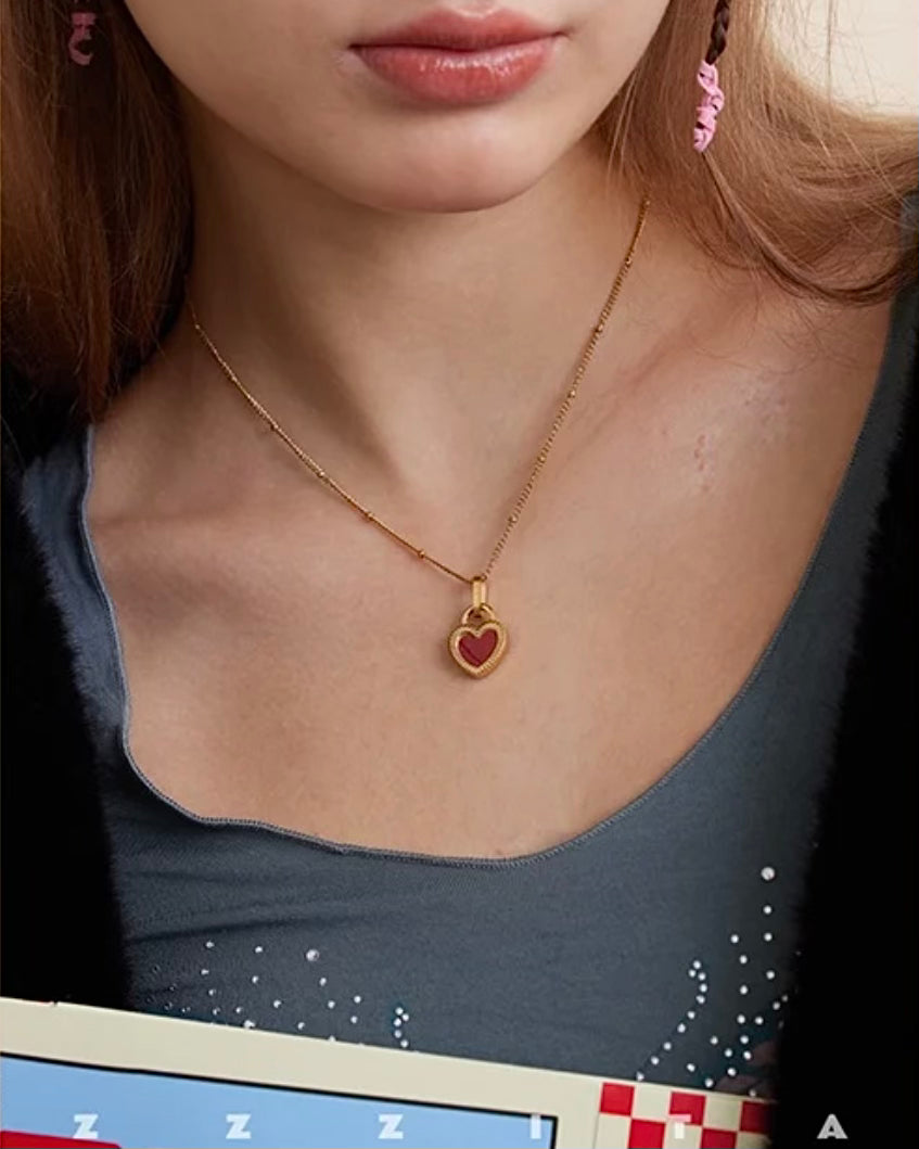 CHRISTMAS DOUBLE-SIDED NECKLACE