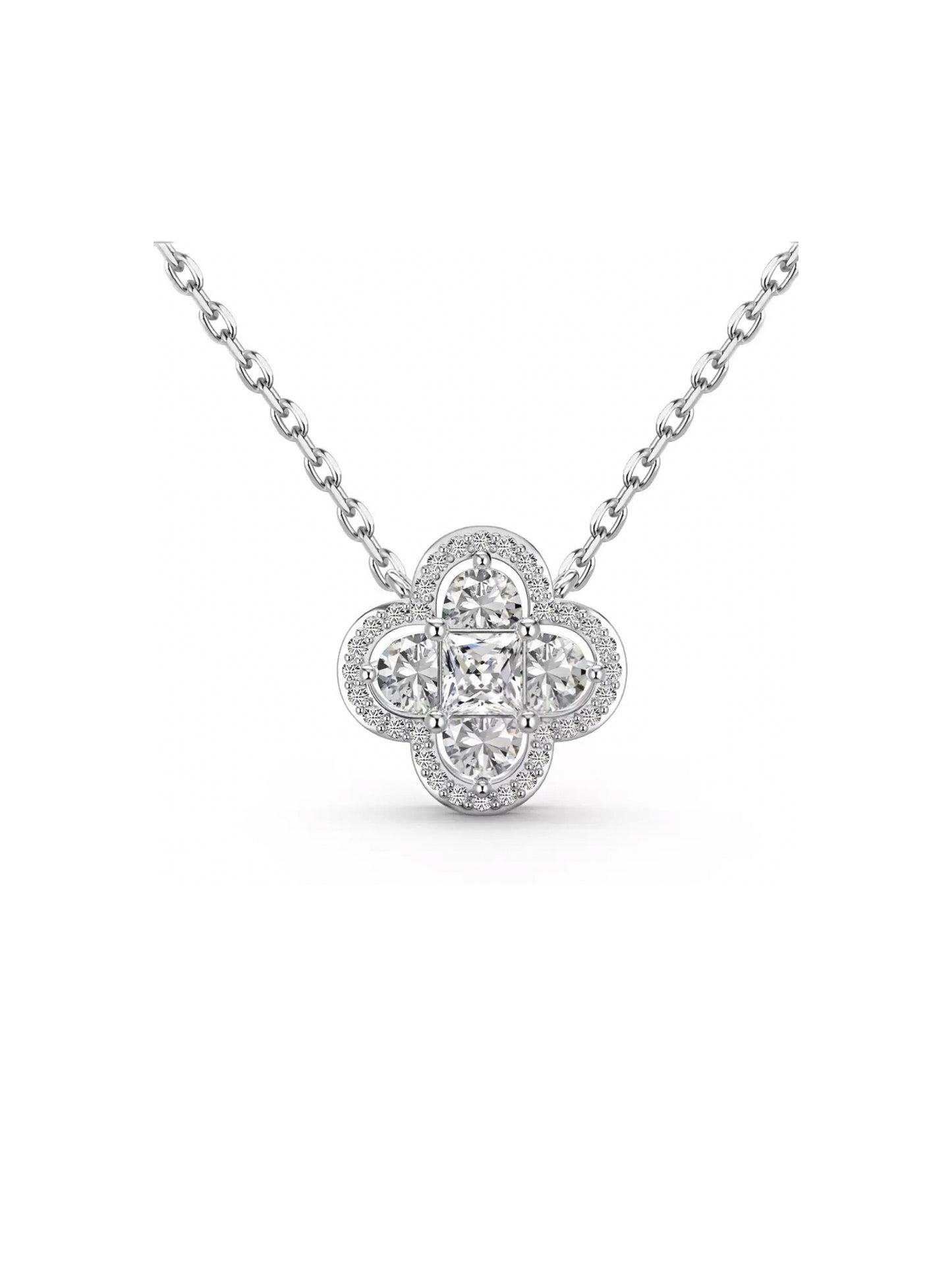 FOUR-LEAF CLOVER NECKLACE