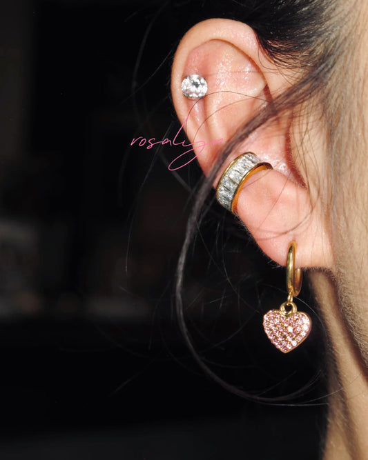 SHIMMERING EAR CLIPS