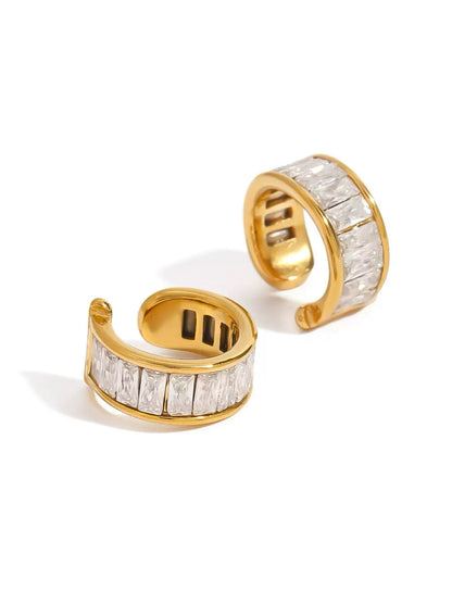 SHIMMERING EAR CLIPS