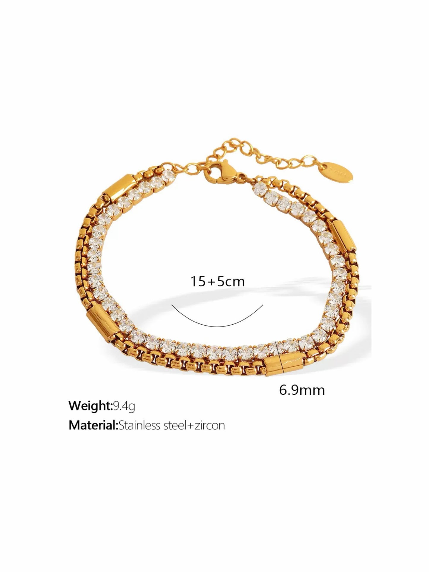 BRACELET DOUBLE COUCHE DE PERLES