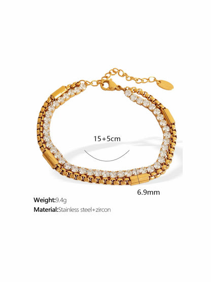 BRACELET DOUBLE COUCHE DE PERLES