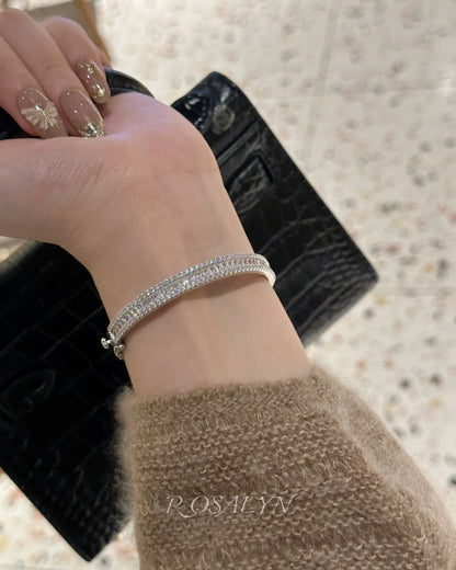 FULL SKY STAR  SQUARE ZIRCON BRACELET