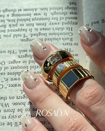 PURE SILVER  GEAR RING