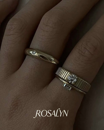 PURE SILVER  GEAR RING