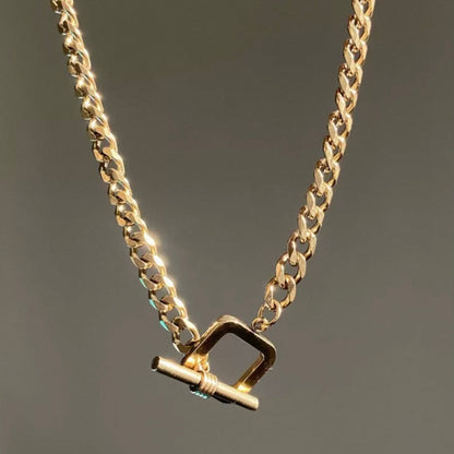 ELEGANT CHAIN CROSS NECKLACE