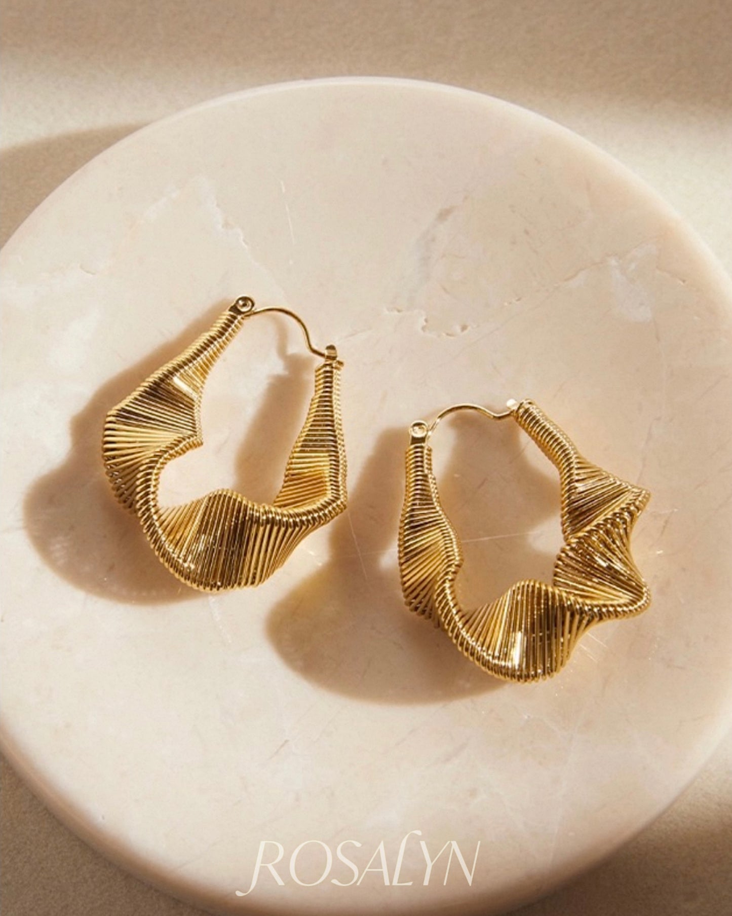 TWIST TEXTURE EARRINGS